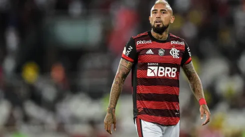 Agif/Thiago Ribeiro - Vidal divide posição de xodó com outro atleta do Flamengo