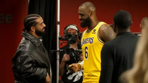 Getty Images/Cole Burston - Drake e LeBron podem virar sócios de gigante europeu