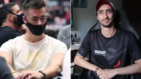 Dalton Hobold e Lucio Lima estão em 2º e 3º no ranking de poker online (Fotos: Luis Bertazini/BSOP e reprodução instagram oficial Lucio Lima)