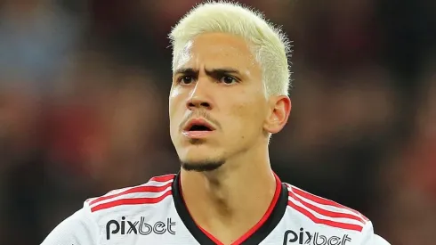(Photo by Heuler Andrey/Getty Images) - Pedro estava incomodado com a reserva no Flamengo.