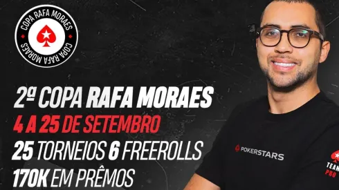 Segunda edição da Copa Rafael Moraes começa no domingo (4) (Foto: Divulgação/PokerStars)