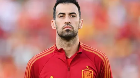 David Ramos/Getty Images. Sergio Busquets é titular da seleção espanhola