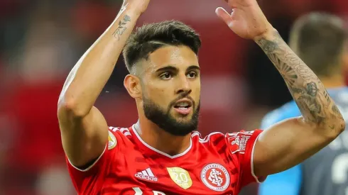 Pedro H. Tesch/AGIF – Yuri Alberto atuou em apenas um jogo pelo Inter nessa temporada