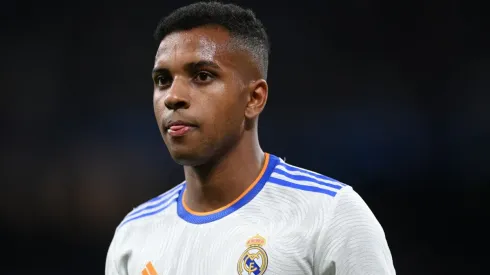 Michael Regan/Getty Images. Rodrygo brilha em goleada merengue