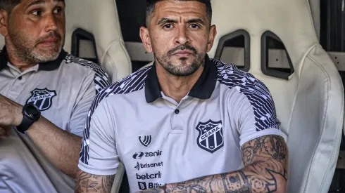 Agif/Lucas Emanuel - Lucho González enlouquece com vitória do Ceará