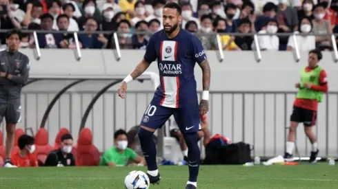 Getty Images/Koji Watanabe - Neymar se aborrece em jogo do PSG