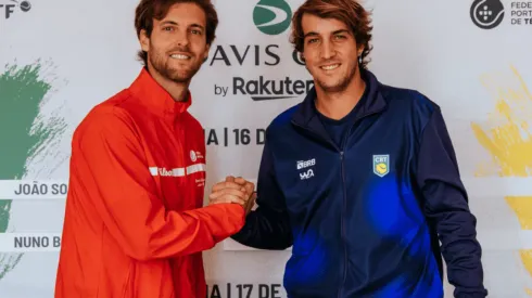 João Sousa e Felipe Meligeni vão abrir o confronto entre Portugal e Brasil