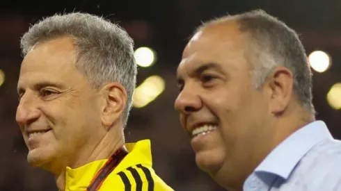 Foto: Flickr Oficial CR Flamengo/Gilvan de Souza - Rodolfo Landim e Marcos Braz