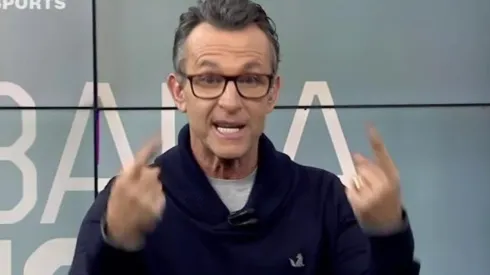 Foto: Reprodução/Band - Neto pede a a convocação do jogador palmeirense.