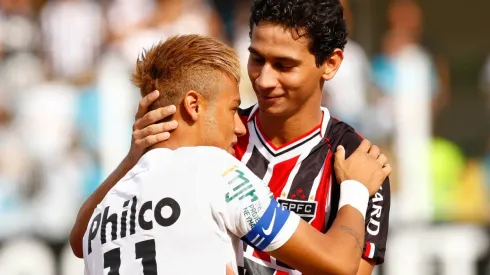 Agif/Ricardo Saibun – Ganso revela que não fala mais com Neymar como antes