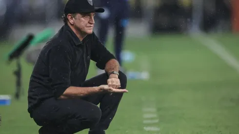 Foto: Pedro Souza / Atlético / Divulgação - Cuca: treinador está pressionado no comando do Galo