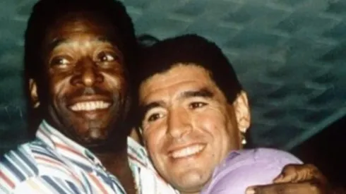 Foto: Acervo Pessoal Pelé/Instagram – Pelé e Maradona serão homenageados