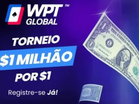 Poker Online: Torneio de US$ 1 para US$ 1 milhão garante forra absurda ao campeão