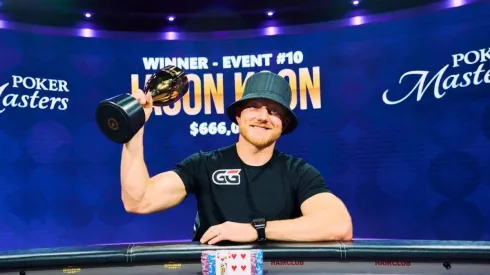 Jason Koon venceu o Main Event da Poker Masters (Foto: Divulgação PokerGo)