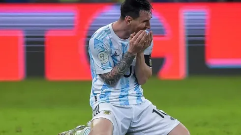 Thiago Ribeiro/AGIF – Messi pela Argentina.
