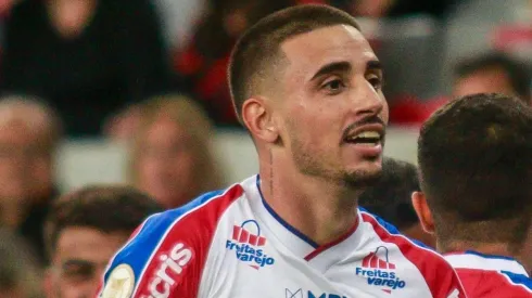 Foto: Gabriel Machado/AGIF - Thiago Galhardo recuperou o bom futebol no Fortaleza.