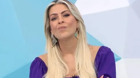 Foto: Reprodução/Band -<br />
Renata crava o maior clube do Brasil.