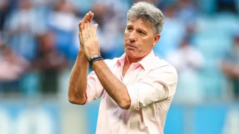 Foto: Lucas Uebel/Grêmio/Divulgação – Renato Portaluppi: treinador ironizou informações da imprensa