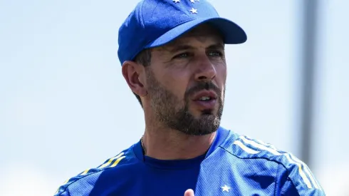 Foto: Gustavo Aleixo/Cruzeiro/Divulgação - Pezzolano: técnico confirmou que o elenco celeste terá mudanças