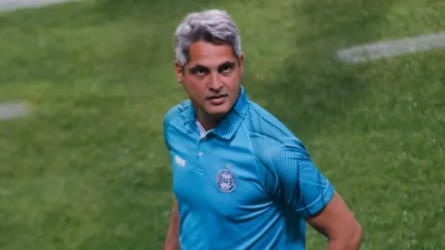 Foto: Gabriel Machado/AGIF - Rodrigo Santana não ganhou nenhuma partida no comando do Coritiba