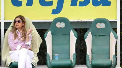 Cesar Greco/Palmeiras - Leila Pereira decepciona torcida do Palmeiras