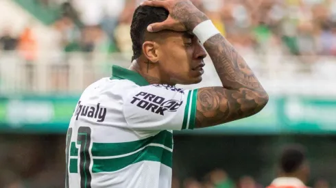 Foto: Robson Mafra/AGIF - Alef Manga: atacante lamentou empate do Coritiba