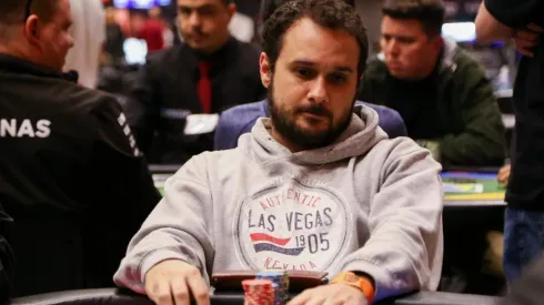 Gabriel Baleeiro arrumou excelente resultado no torneio de Londres (Foto: Rafael Terra/BSOP)