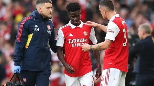 Photo by Alex Pantling/Getty Images - Bukayo Saka