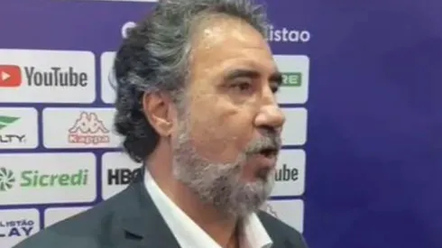 Foto: Reprodução/Alexsander Vieira – O presidente da Portuguesa concedeu entrevista para Alexsander Vieria, do BolaVip Brasil