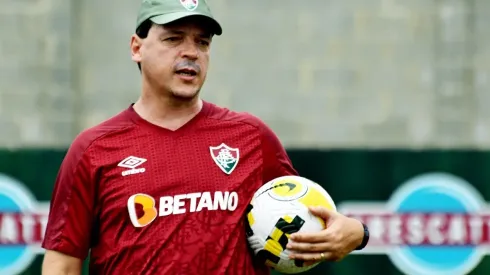 Foto: Mailson Santana/Fluminense FC/Divulgação - Diniz: técnico negocia sua permanência no Tricolor
