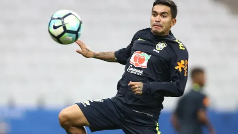 Lucas Figueiredo/CBF - Dudu 'zoa' o Corinthians após título do Palmeiras