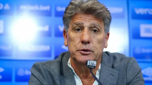 Foto: Lucas Uebel/Grêmio/Divulgação - Renato Gaúcho: técnico voltou a falar sobre o Cruzeiro em entrevista