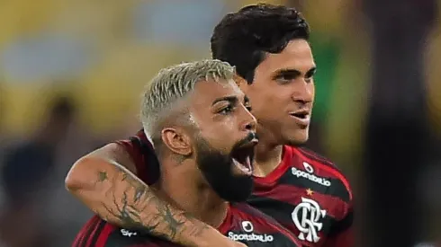 Foto: Thiago Ribeiro/AGIF - Gabigol e Pedro