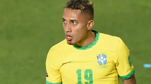 FotoBaires/AGIF – Raphinha fala sobre posição no Barcelona