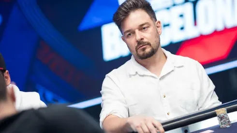 Fabiano Kovalski em disputa do EPT Barcelona (Foto: Danny Maxwell/PokerStars)