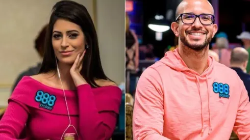 Vivian Saliba e Alexandre Mantovani são craques do poker nacional e representantes do 888poker (Foto: Reprodução instagram oficial Vivian Saliba @vivi.saliba e Alexandre Mantovani @alemantovani)