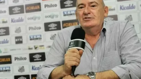 Reprodução/Santos TV. Rueda fez consulta por jogador que já teve passagem no Santos