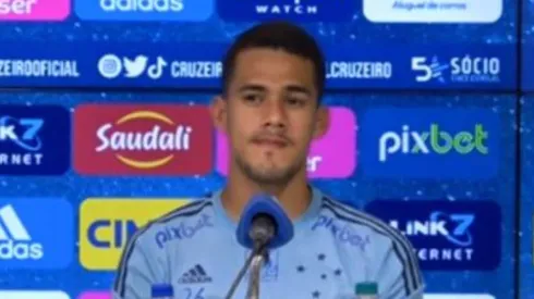 Foto: Reprodução/Cruzeiro - Lucas Oliveira jogador do Cruzeiro