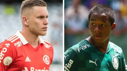 Foto Alemão: Robson Mafra/AGIF – Foto Endrick: Marcello Zambrana/AGIF