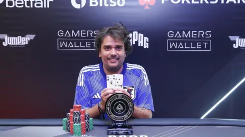 Ricardo Gonçalves venceu o torneio mais caro do primeiro dia de BSOP (Foto: Rafael Terra/BSOP)
