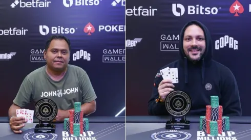 Aberivaldo Leite e Thiago Torati venceram torneios (Foto: Rafael Terra/BSOP)