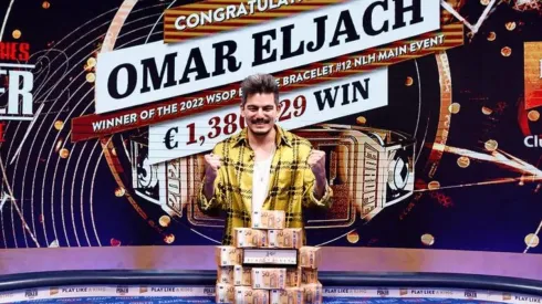 Omar Eljach ganhou grande forra na WSOP Europa (Foto: Divugação/King´s Cassino)