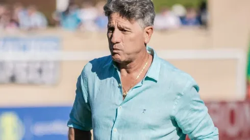 Foto: Fernando Teramatsu/AGIF – Renato Portaluppi: técnico ainda não definiu planejamento para jovens do Grêmio