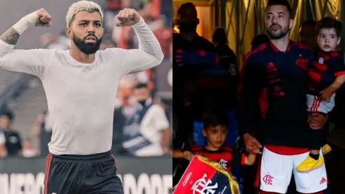 Foto G10: Flickr Oficial CRF/Alexandre Vidal e Foto ER7 com filhos: Reprodução SporTV/Internet - Totói 'entra na mente' de argentinos