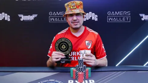 Maximiliano Castagnini venceu o 6-Max do BSOP (Foto: Rafael Terra/BSOP)