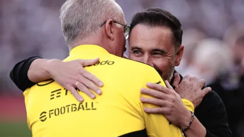 Ettore Chiereguini/AGIF. Vítor Pereira e Dorival Júnior na final da Copa do Brasil