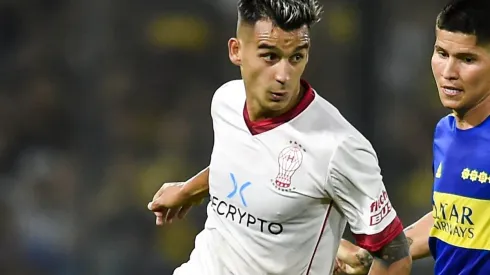 Marcelo Endelli / Correspondente / Getty Images - Cristaldo pelo Hurácan.