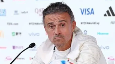 Patrick Smith – FIFA/FIFA via Getty Images – Luis Enrique, técnico da seleção espanhola
