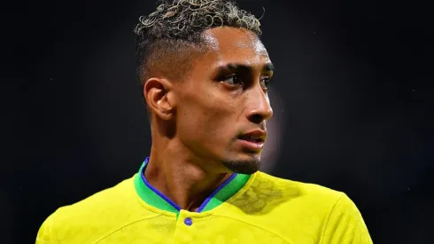 Raphinha foi questionado pela torcida do Palmeiras - Foto: Getty Images