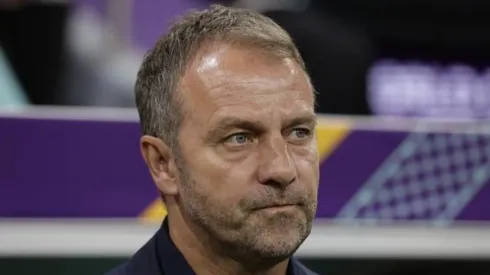 Richard Sellers/Getty Images - Hansi Flick, técnico da Seleção Alemã
